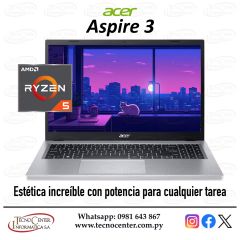 Notebook Acer Aspire 3 Ryzen 5